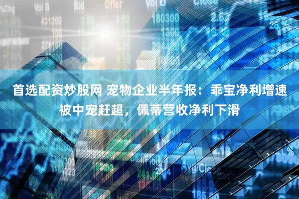 首选配资炒股网 宠物企业半年报：乖宝净利增速被中宠赶超，佩蒂营收净利下滑