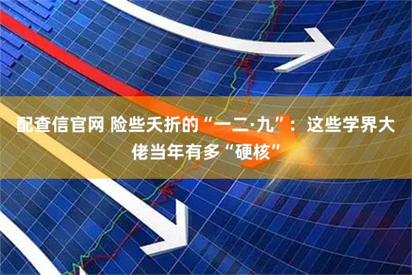 配查信官网 险些夭折的“一二·九”：这些学界大佬当年有多“硬核”